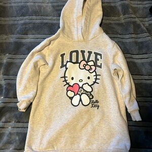 H&M Light Gray Hello Kitty Kids Hoodie
